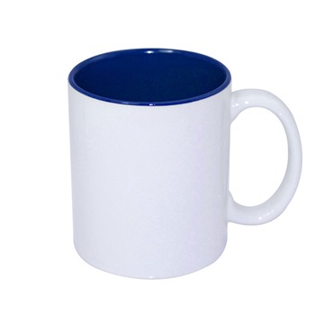 Kubek z Granatowym Wnętrzem JS 330ml do Sublimacji