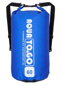 Сумка Водонепроницаемая сумка AQUA TO.GO 60L STRONG синий