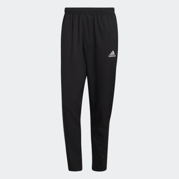 adidas spodnie męskie dresowe sportowe czarne 100% poliester roz M