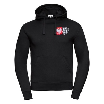 Толстовка Hooligans Polska с вышивкой Russell, капюшон 3XL