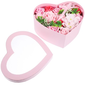 МЫЛЬНЫЕ ЦВЕТЫ В КОРОБКЕ БУКЕТ ПОДАРОК ​​МЫЛЬНЫЕ ЦВЕТЫ НА ДЕНЬ МАТЕРИ