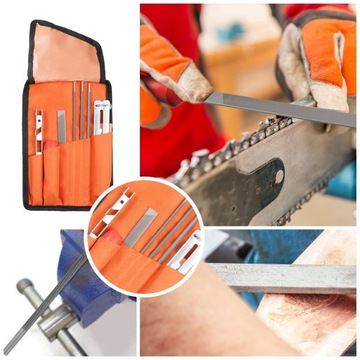 НАБОР ДЛЯ ЗАТОЧКИ ЦЕПНОЙ ПИЛЫ, ТОЧИЛКА НАПИЛЬНИКОВ, ПОДАРОК ​​ПАПЕ, 10 EL