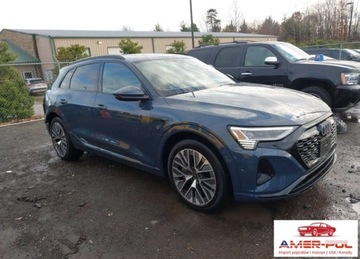 Audi Q8 e-tron 114kWh 408KM 2024 Audi Q8 e-tron 2024r., E-tron Prestige Quattro,, od ubezpieczalni 408KM