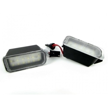 Ford S-MAX 06-15 Lampki LED tablicy rejestracji