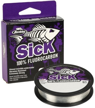 Fluorocarbon Berkley Sick FC 0,18mm / 50m