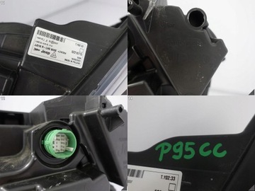 JEEP AVENGER 22- BASE LOW OBYČEJNÁ FULL LED SVĚTLO PRAVÁ PŘEDNÍ EVROPA + MODUL