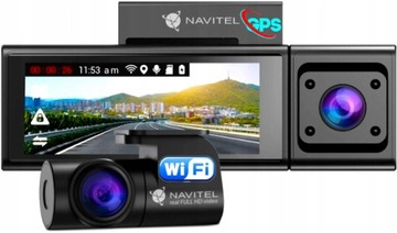 Wideorejestrator Navitel Rc3 Pro GPS WiFi 3xKamera
