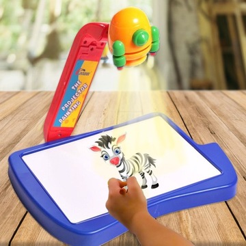 Projektor Rzutnik do Nauki Rysowania ze Slajdami Podświetlany Regulowany