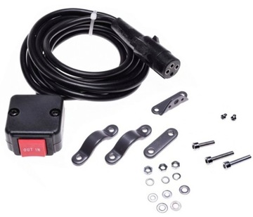 QUAD ATV PRZEŁĄCZNIK WŁĄCZNIK WYCIĄGARKI KABEL 12V