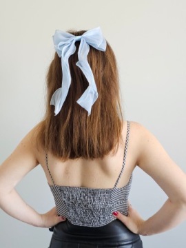 Бант для волос с застежкой