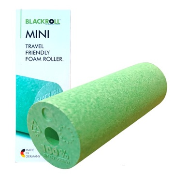 ROLER PIANKOWY DO MASAŻU TKANEK BLACKROLL MINI ROLLER WAŁEK GŁADKI ZIELONY