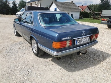 Mercedes 1983 Mercedes-Benz Klasa S 280SE klimatyzacja szyberdach Automat sprowadzony, zdjęcie 5