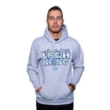 BLUZA LECH POZNAŃ KING FTF SZARA XL