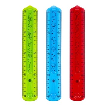 LINIJKA 20 CM FLEXI ASTRA CZERWONA