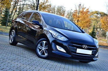 Hyundai i30 II Wagon 1.6 CRDi 110KM 2015 Hyundai i30 1,6 CRDi Ledy Duża Navi Kamera, zdjęcie 12