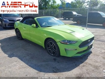 Ford Mustang VI 2020 Ford Mustang 2020 Ford Mustang EcoBoost Convertible 2.3 Benzyna 310KM