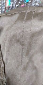 A STAR IS BORN БЕЖЕВОЕ МИНИ-ПЛАТЬЕ 40 Л 1AAA