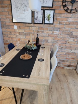 Рождественская дорожка из фетра 30х100