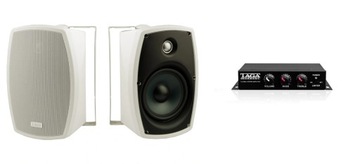 Taga TA-25mini + Głośniki zewnętrzne Taga TOS-600