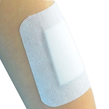Plaster włókninowy z opatrunkiem chłonnym sterylny 8x15cm ELASTOPOR Zarys