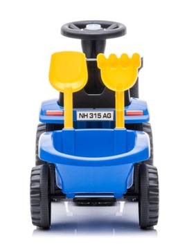 Езда на тягаче на огнях Нью-Холланда