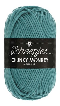 Włóczka CHUNKY MONKEY 100 g - 1722 jasny petrol