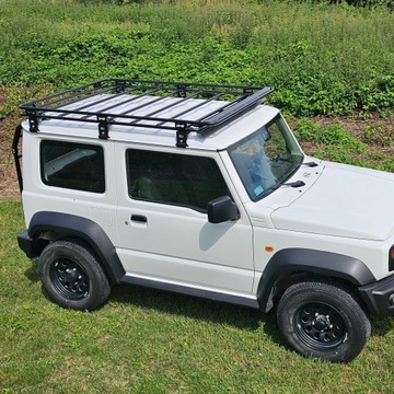 Suzuki Jimny 4 багажник на крыше без сетки, корзина на крыше-платформе