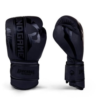 GROUND GAME RĘKAWICE BOKSERSKIE STRIPE BLACK 14oz