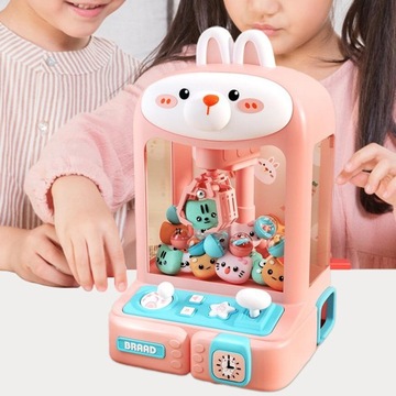 Игровой автомат с 10 мини-мягкими животными,