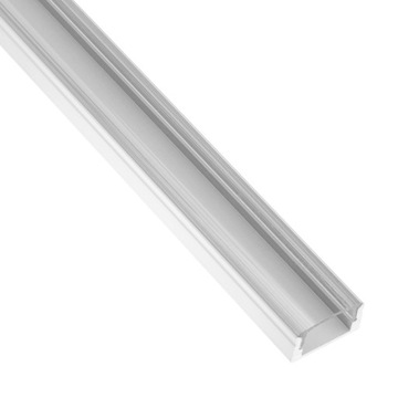 Profil do Taśm LED aluminiowy NATYNKOWY 1m + KLOSZ