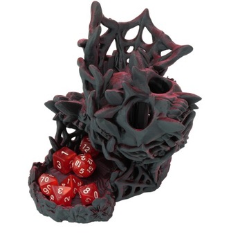 Średni koszmar - wieża do kości Cinderwing3D Nightmare Dice Tower Czerwony