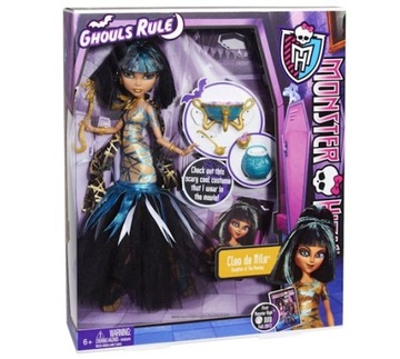 Monster High Halloween Cleo De Nile X3718 UNIKAT