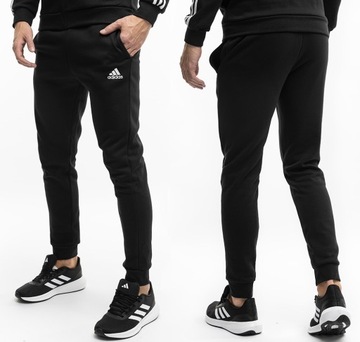 adidas dres męski komplet sportowy dresowy bluza spodnie Basic Fleece r.S