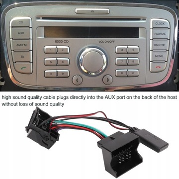 АДАПТЕР BLUETOOTH AUX МОДУЛЬ ДЛЯ FORD