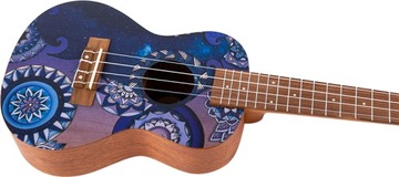 Чехол для переноски концертной гавайской гитары Flight AUC33 Stardust