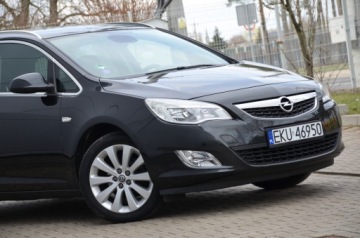 Opel Astra J Sports Tourer 1.4 Turbo ECOTEC 140KM 2012 CZARNA ZAREJESTROWANA 1.4T 140KM COSMO SERWIS NAVI SKÓRA GRZ.FOTELE, zdjęcie 16
