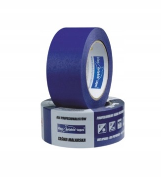 BLUE DOLPHIN TAŚMA MALARSKA NIEBIESKA 25MM/50M NIE PODCIEKA WYTRZYMAŁA