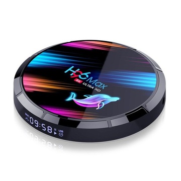 SMART TV BOX H96 MAX X3 4GB/64GB ANDROID NETFLIX 4K PRZYSTAWKA WIFI ULTRAHD