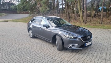 Mazda 6 III Kombi Facelifting 2016 2.2 SKYACTIV-D I-ELOOP 150KM 2017 Mazda 6 Sportbreak 2,2 Diesel 150KM Skylease GT Alu Navi GWARANCJA, zdjęcie 5