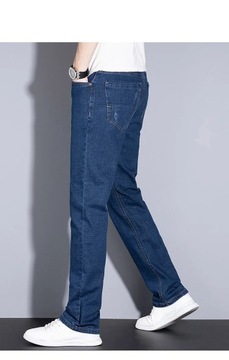 Men's oversized jeans casual long pants big size m