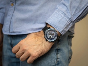 ЧАСЫ МУЖСКИЕ CITIZEN CB5006-02L PROMASTER SKY РАДИОУПРАВЛЯЕМЫЕ ECO-DRIVE