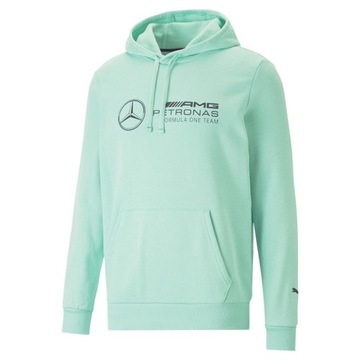 Bluza PUMA MERCEDES MAPF1 HOODIE bawełna kangurka męska z kapturem XXL