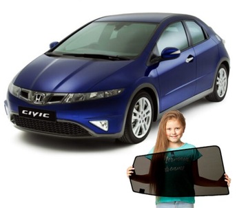 ZASŁONKI NA MAGNESACH HONDA CIVIC UFO HATCHBACK