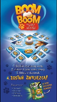 TREFL Game Boom Boom Собаки и котята 01909