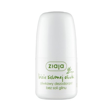 Ziaja Liście zielonej oliwki dezodorant bez soli glinu 60ml
