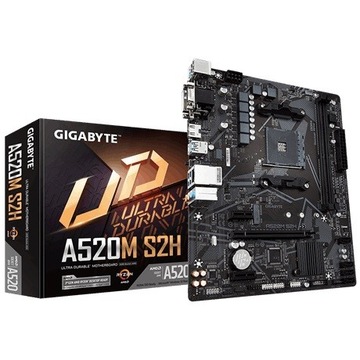 Płyta główna A520M S2H AM4 2DDR4 M.2 HDMI/DVI