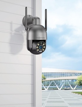 WIFI IP УМНАЯ НАРУЖНАЯ ВРАЩАЮЩАЯСЯ КАМЕРА 8MPx ULTRA HD ZOOM 5x 4K ОБНАРУЖЕНИЕ