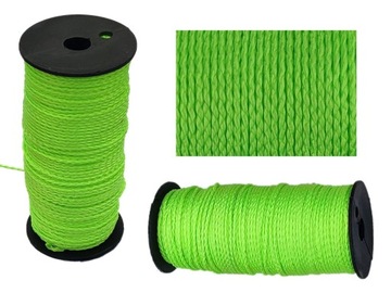 Sznurek murarski poliestrowy Fluo pleciony 1,7mm