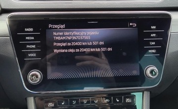 Skoda Superb III Liftback Facelifting 2.0 TSI 190KM 2022 Skoda Superb 2.0 TSI 190KM Style DSG Salon PL FV 2, zdjęcie 20