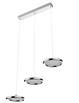 LAMPA WISZĄCA SUFITOWA PLAFON LED NOWOCZESNA CHROM